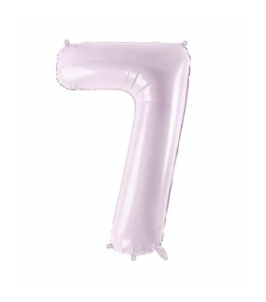 Balony foliowe Cyfra 17 - 72 cm - fioletowe