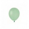 Balony Gemar 13 cm - 5" - pastelowe turkusowo-zielone Aquamarine A50/050 - 100 sztuk