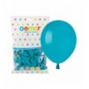 Balony Gemar 13 cm - 5" - pastelowe turkusowo-niebieskie Turquoise A50/068 - 100 sztuk