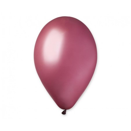 Balony Gemar 26 cm - 10" - pastelowe ciemnoczerwone Vino G90/101 - 100 sztuk