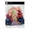 Balony Gemar 26 cm - 10" - pastelowe ciemnoczerwone Vino G90/101 - 100 sztuk
