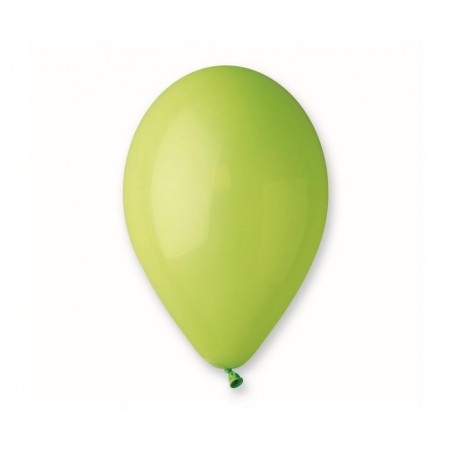 Balony Gemar 33 cm - 13" - pastelowe pistacjowe Light Green G120/011 - 10 sztuk