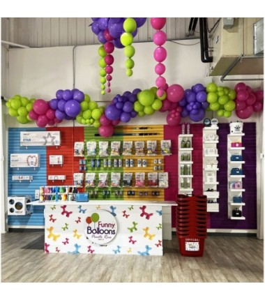 Balony Gemar 33 cm - 13" - pastelowe fioletowe Purple G120/008 - 10 sztuk