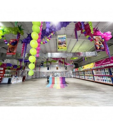 Balony Gemar 33 cm - 13" - pastelowe fioletowe Purple G120/008 - 10 sztuk