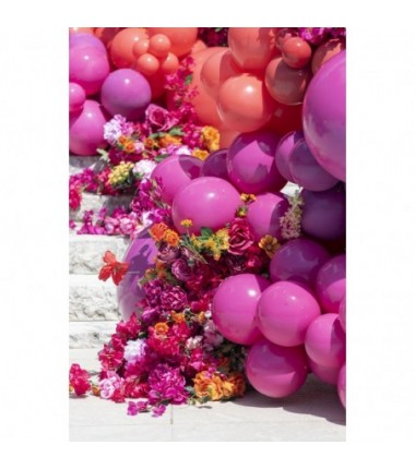 Balony Gemar 33 cm - 13" - pastelowe koralowe Corallo G120/078 - 10 sztuk