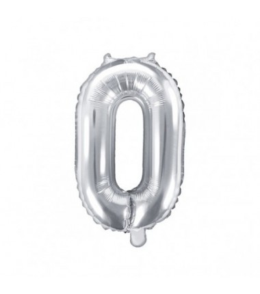 Balony foliowe 2026 - srebrne 35 cm