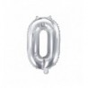 Balony foliowe 2026 - srebrne 35 cm