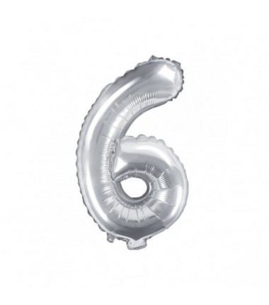 Balony foliowe 2026 - srebrne 35 cm
