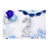 Balony foliowe 2026 - srebrne 86 cm