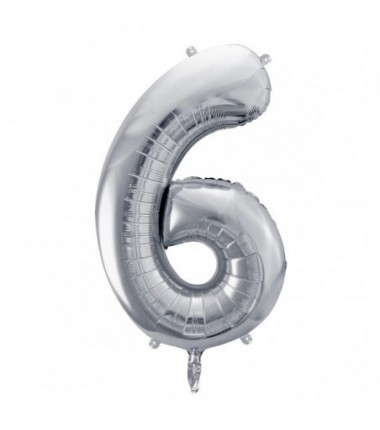 Balony foliowe 2026 - srebrne 86 cm