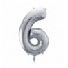 Balony foliowe 2026 - srebrne 86 cm