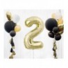 Balony foliowe 2026 - złote szampańskie 85 cm