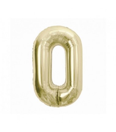Balony foliowe 2026 - złote szampańskie 85 cm