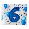 Balony foliowe 2026 - niebieskie granatowe 92 cm SMART