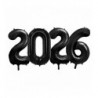 Balony foliowe 2026 - czarne 86 cm