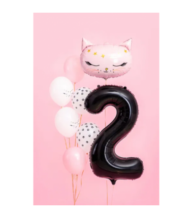 Balony foliowe 2026 - czarne 86 cm