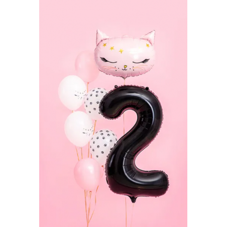 Balony foliowe 2026 - czarne 86 cm