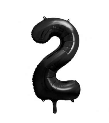Balony foliowe 2026 - czarne 86 cm