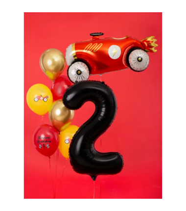 Balony foliowe 2026 - czarne 86 cm