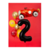 Balony foliowe 2026 - czarne 86 cm