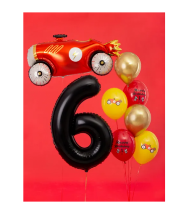 Balony foliowe 2026 - czarne 86 cm