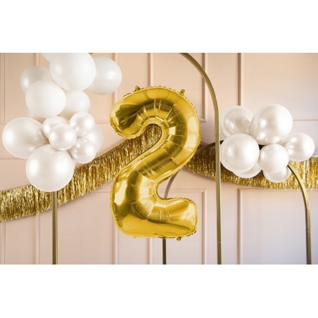 Balony foliowe 2026 - jasnozłote 72 cm