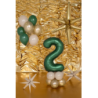 Balony foliowe 2026 - butelkowa zieleń 86 cm