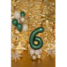 Balony foliowe 2026 - butelkowa zieleń 86 cm