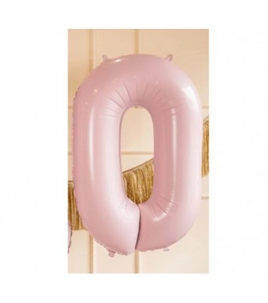 Balony foliowe 2026 - jasny różowy 72 cm