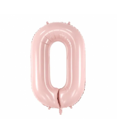 Balony foliowe 2026 - jasny różowy 72 cm