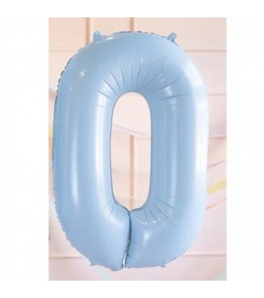 Balony foliowe 2026 - jasny niebieski 72 cm