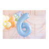 Balony foliowe 2026 - jasny niebieski 72 cm