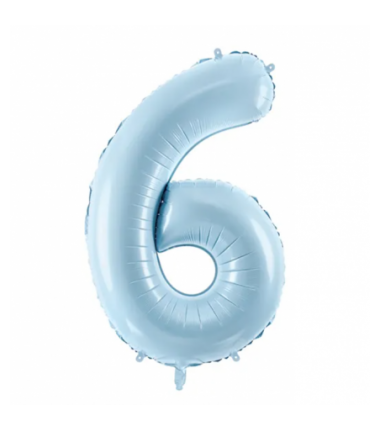 Balony foliowe 2026 - jasny niebieski 72 cm