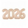 Balony foliowe 2026 - karmelowe 100 cm