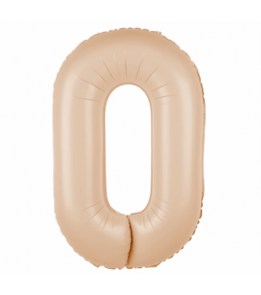 Balony foliowe 2026 - karmelowe 100 cm