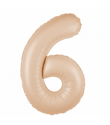 Balony foliowe 2026 - karmelowe 100 cm