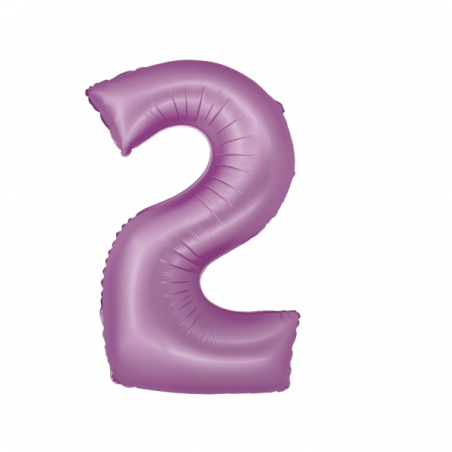 Balony foliowe 2026 - lawendowe 76 cm