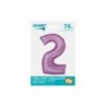 Balony foliowe 2026 - lawendowe 76 cm