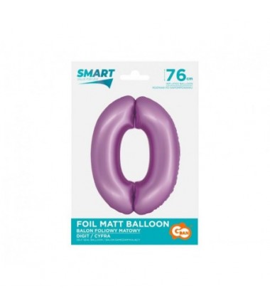 Balony foliowe 2026 - lawendowe 76 cm