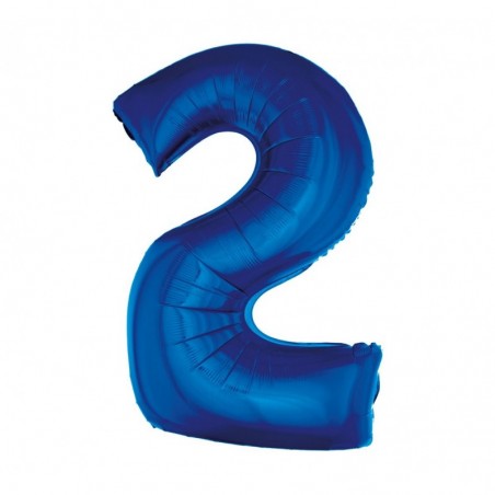 Balony foliowe 2026 - niebieskie granatowe 92 cm