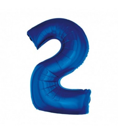 Balony foliowe 2026 - niebieskie granatowe 92 cm