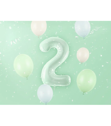 Balony foliowe 2026 - zielone 72 cm