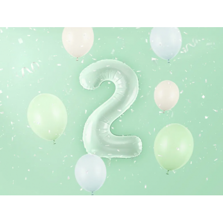 Balony foliowe 2026 - zielone 72 cm