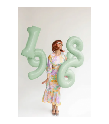 Balony foliowe 2026 - zielone 72 cm