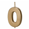 ŚWIECZKI ZŁOTE - NOWY ROK ! - 2026 - ok. 4,5 cm