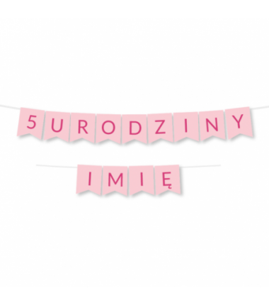 Zestaw na 5 URODZINY + IMIĘ - KOCI DOMEK GABI - Panduś, serce, pastylka - 13 sztuk
