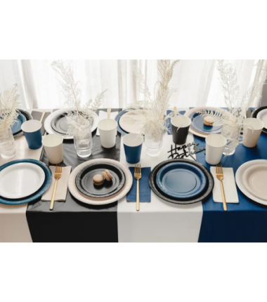 Obrus 137x183 cm PARTY DECO - czarny