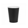 Kubeczki papierowe Party Deco czarne 250ml - 6 sztuk