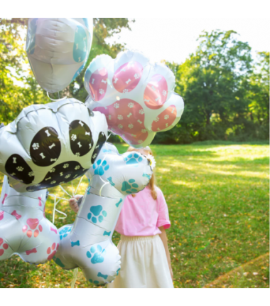 Balon foliowy Kostka dla psa - 2 sztuki
