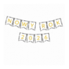 Girlanda black&white - NOWY ROK 2026